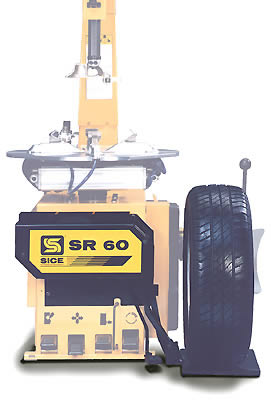 SR60 tire lifting & roller device