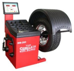 Low cost wheel balancer